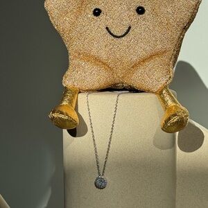 Crown Diamond Necklace BRAND NEW (boutique)